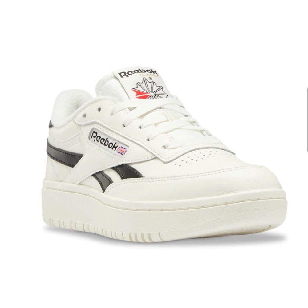 Reebok Club C Double with Black Stripe